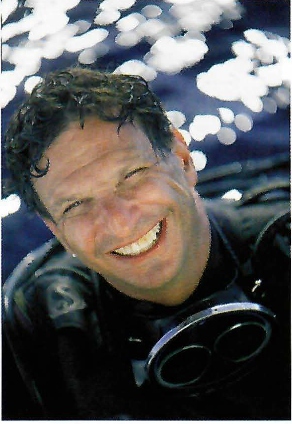 David Doubilet in diving gear
