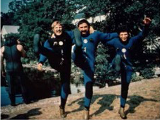 Emory Kristof with a dive team
