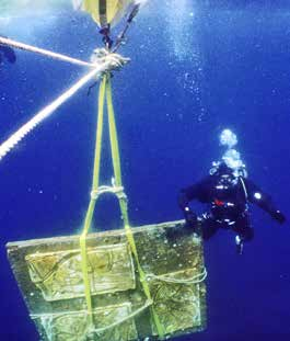 Underwater salvage operation
