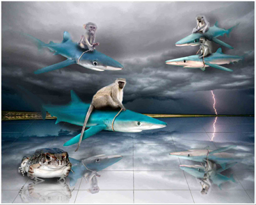 Second Place: BLUE RIDERS ON THE STORM by DRAY VAN BEECK