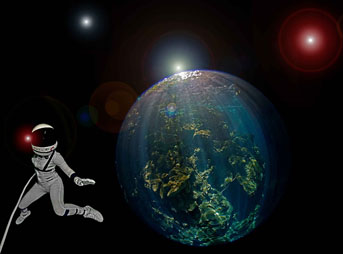 Best In Show Prize: Outer Space by Uwe Schmolke