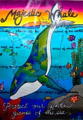 First-place Grades 9-12 whale poster by Jessica Shenoi