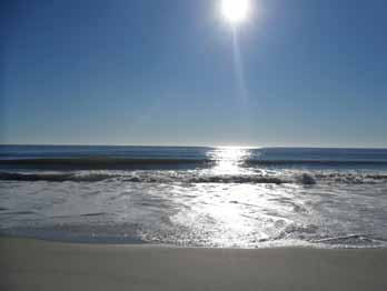 Sunrise on Myrtle Beach, the first-place Grade 1 digital image by Carolyn Forrester